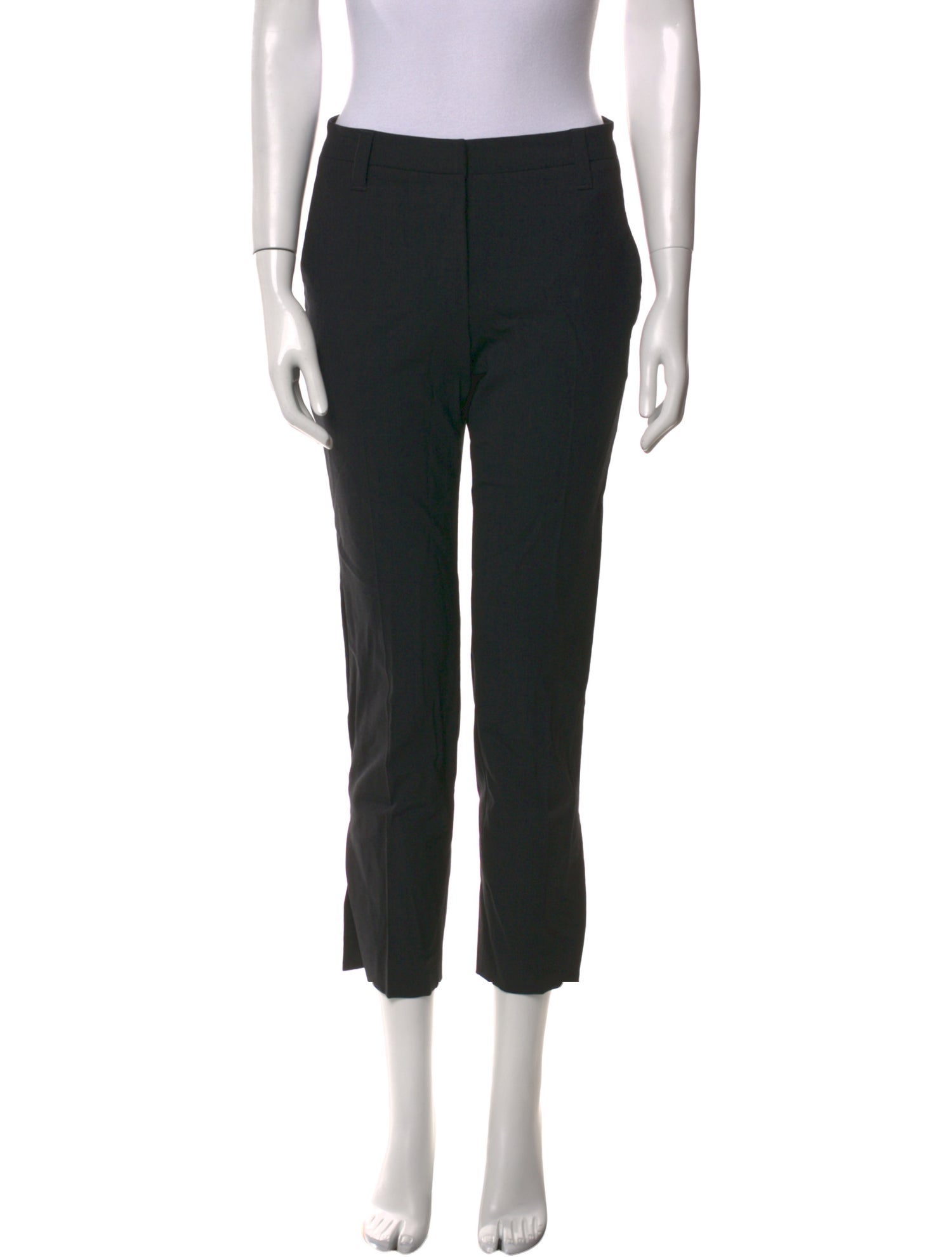 Brunello Cucinelli Virgin Wool Straight Leg Pants