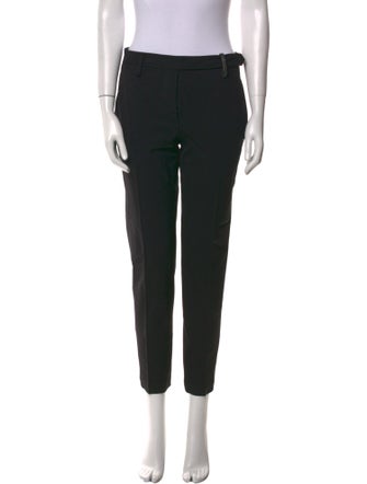 Brunello Cucinelli Virgin Wool Skinny Leg Pants