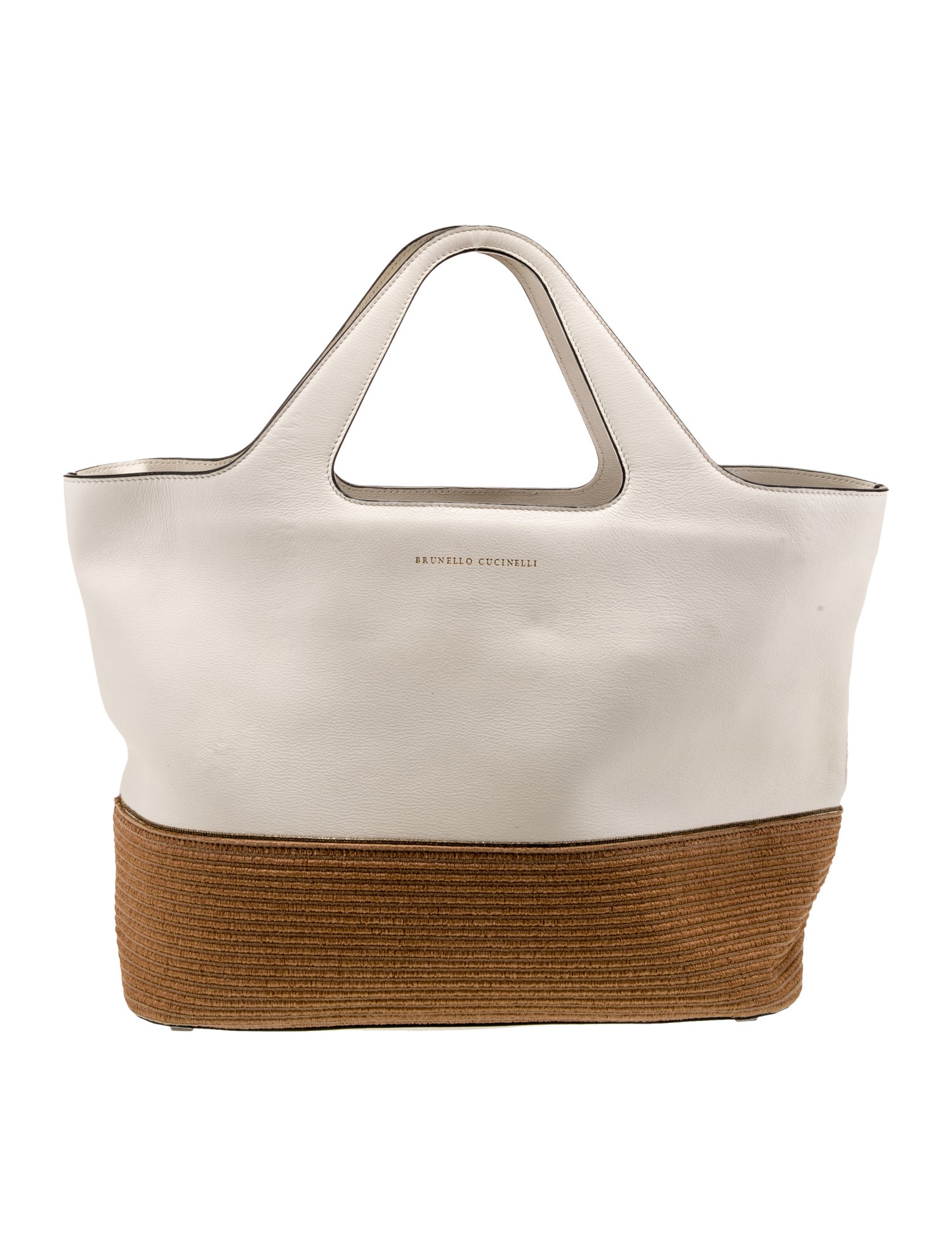 Brunello Cucinelli Leather Top Handle Bag