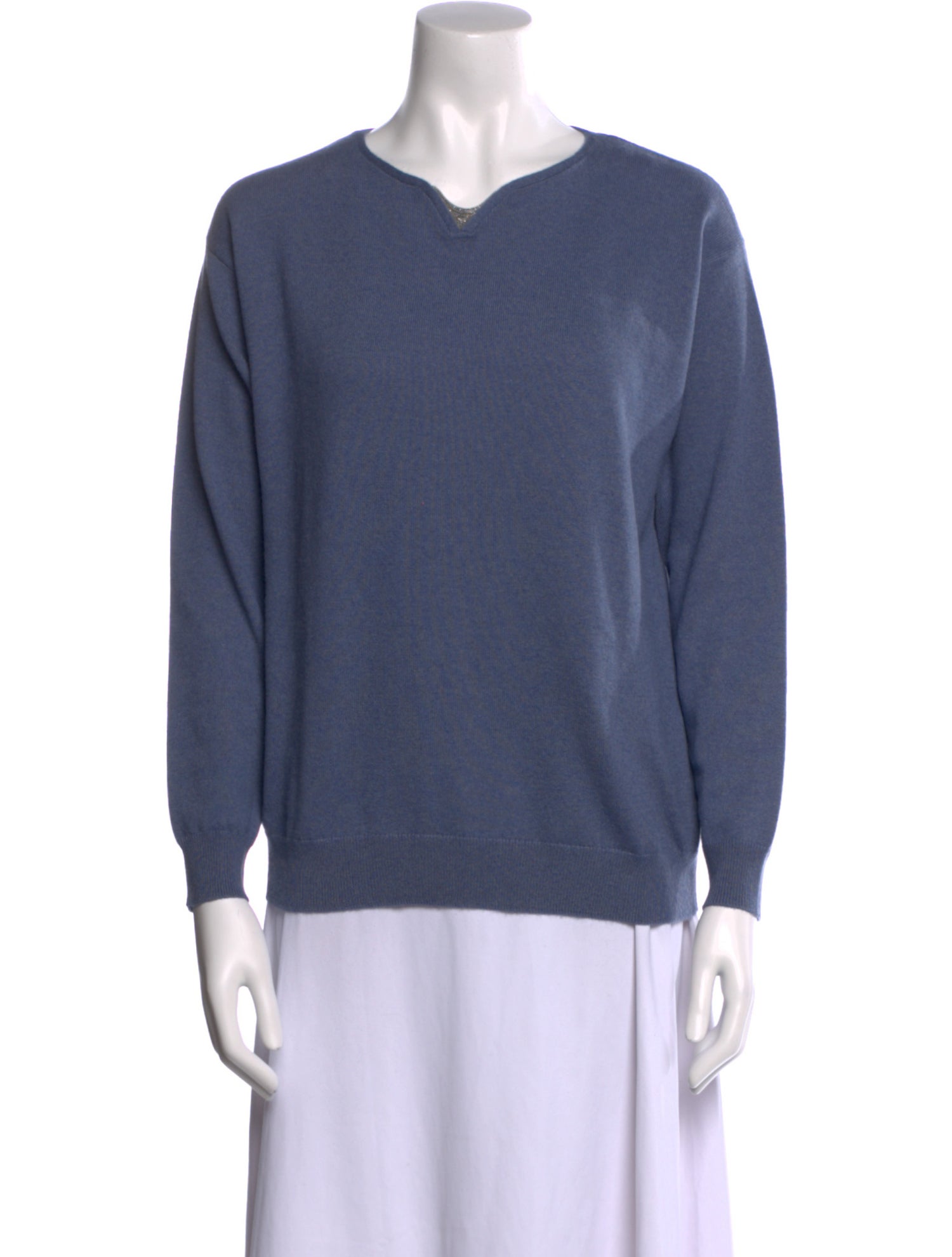 Brunello Cucinelli Cashmere V-Neck Sweater w/ Tags w/Tags