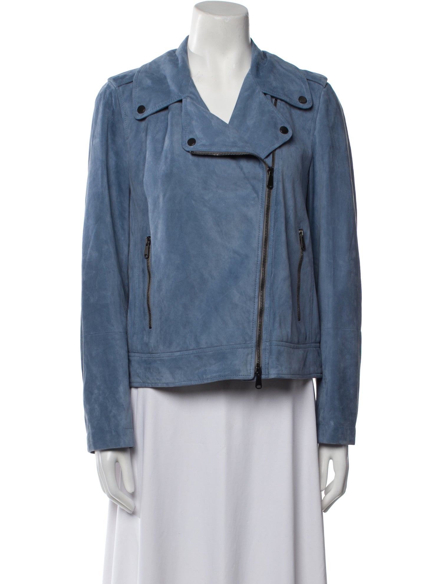 Brunello Cucinelli Leather Biker Jacket