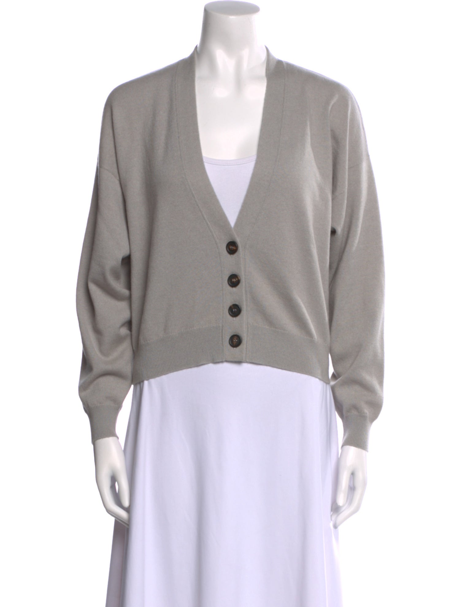 Brunello Cucinelli Cashmere V-Neck Sweater w/ Tags