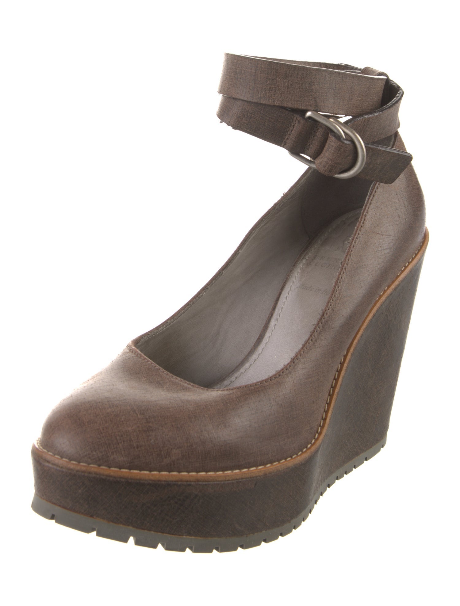 Brunello Cucinelli Leather Pumps