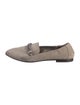 Brunello Cucinelli Suede Beaded Accents Loafers