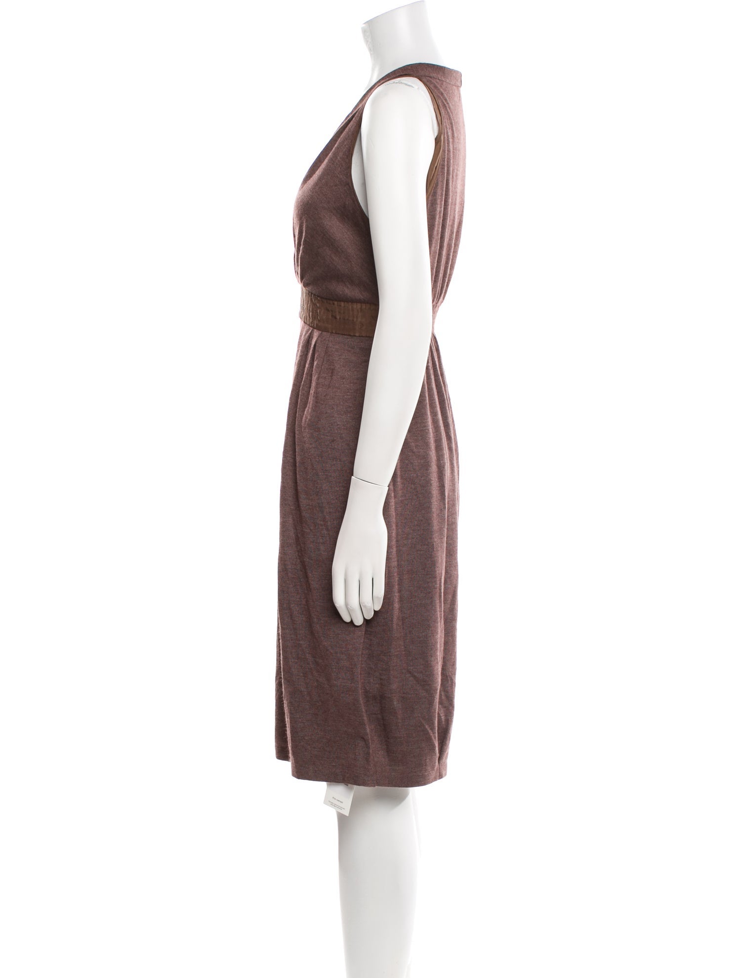 Brunello Cucinelli Cashmere Knee-Length Dress