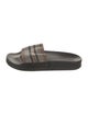 Brunello Cucinelli Monili Leather Slides