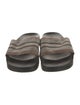 Brunello Cucinelli Monili Leather Slides
