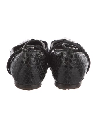 Brunello Cucinelli Snakeskin Ballet Flats