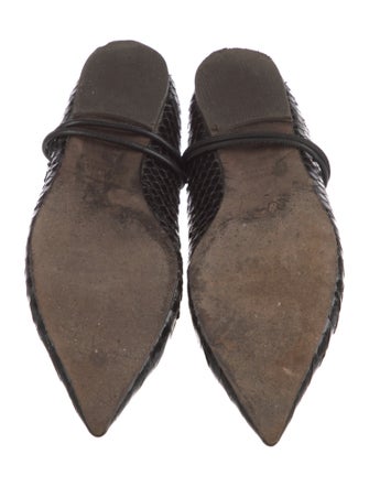 Brunello Cucinelli Snakeskin Ballet Flats