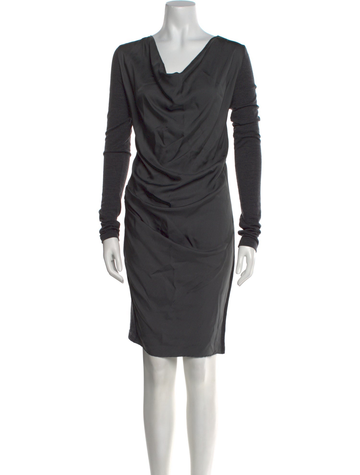 Brunello Cucinelli Silk Knee-Length Dress