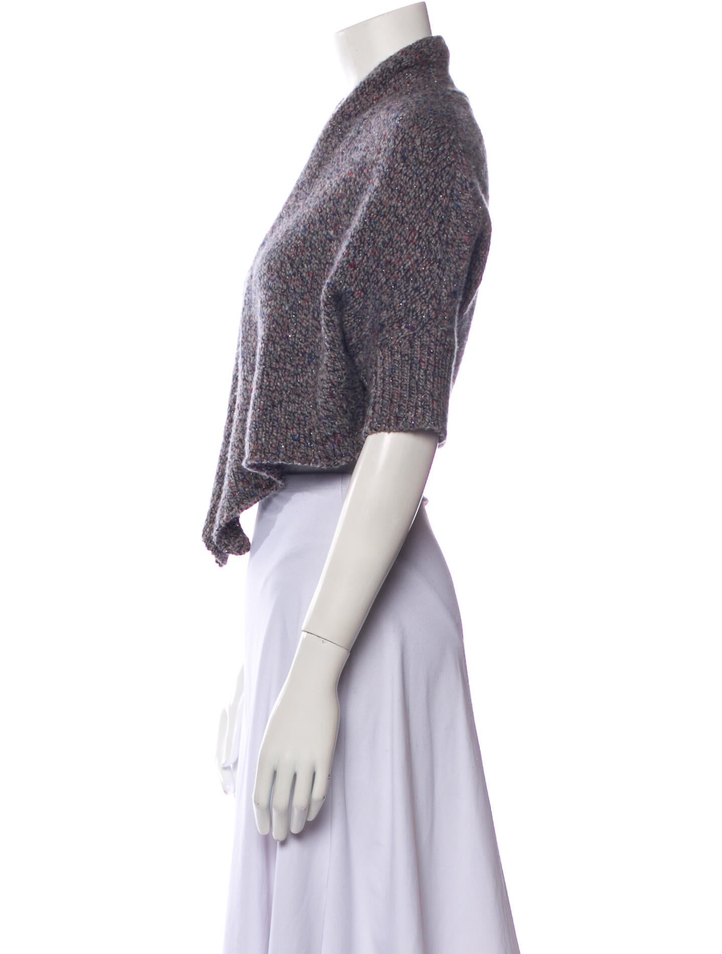 Brunello Cucinelli Cashmere Open Front Sweater