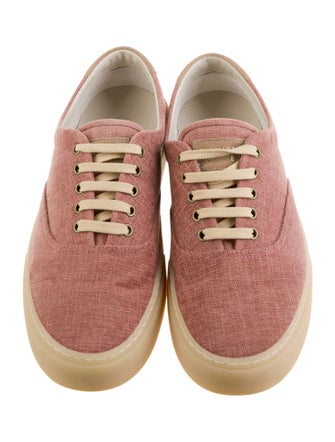 Brunello Cucinelli Canvas Printed Sneakers
