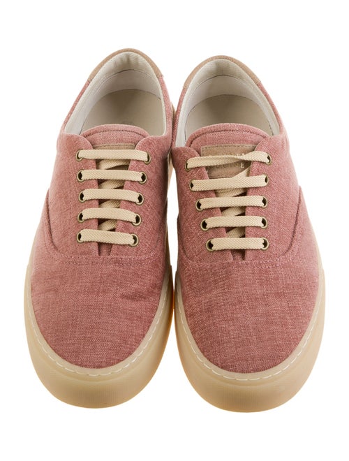 Brunello Cucinelli Canvas Printed Sneakers