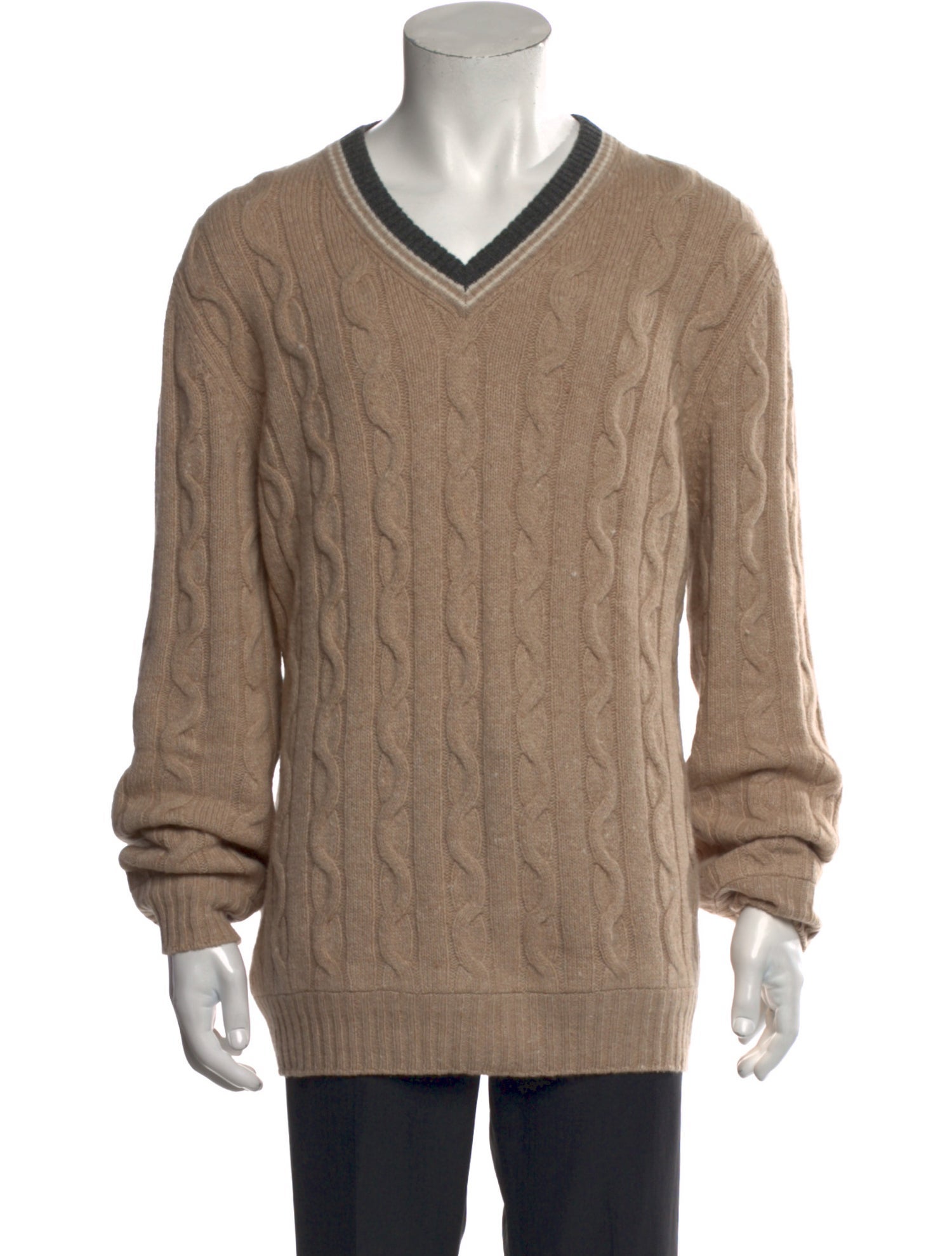 Brunello Cucinelli Cashmere V-Neck Pullover