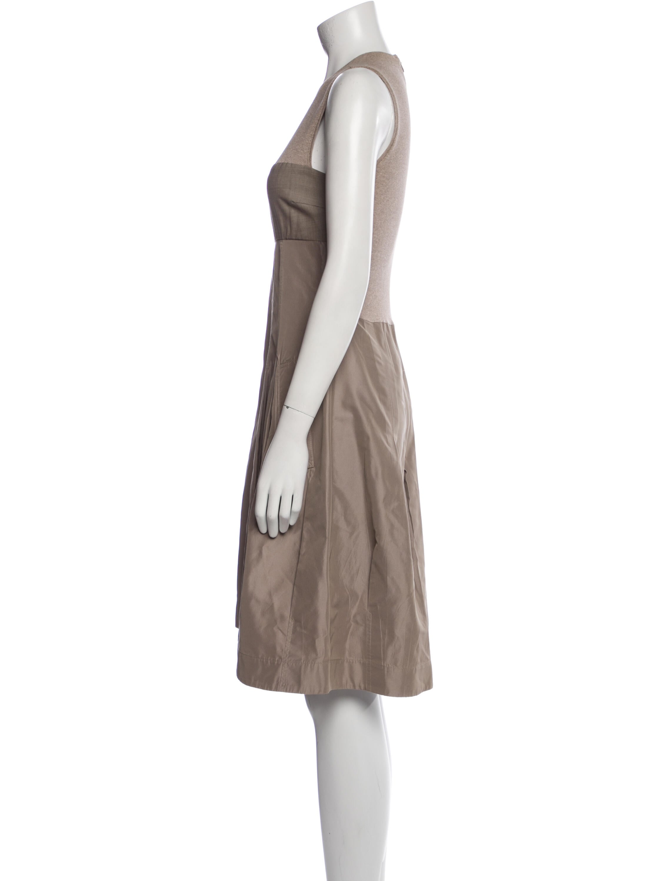 Brunello Cucinelli Nylon Knee-Length Dress