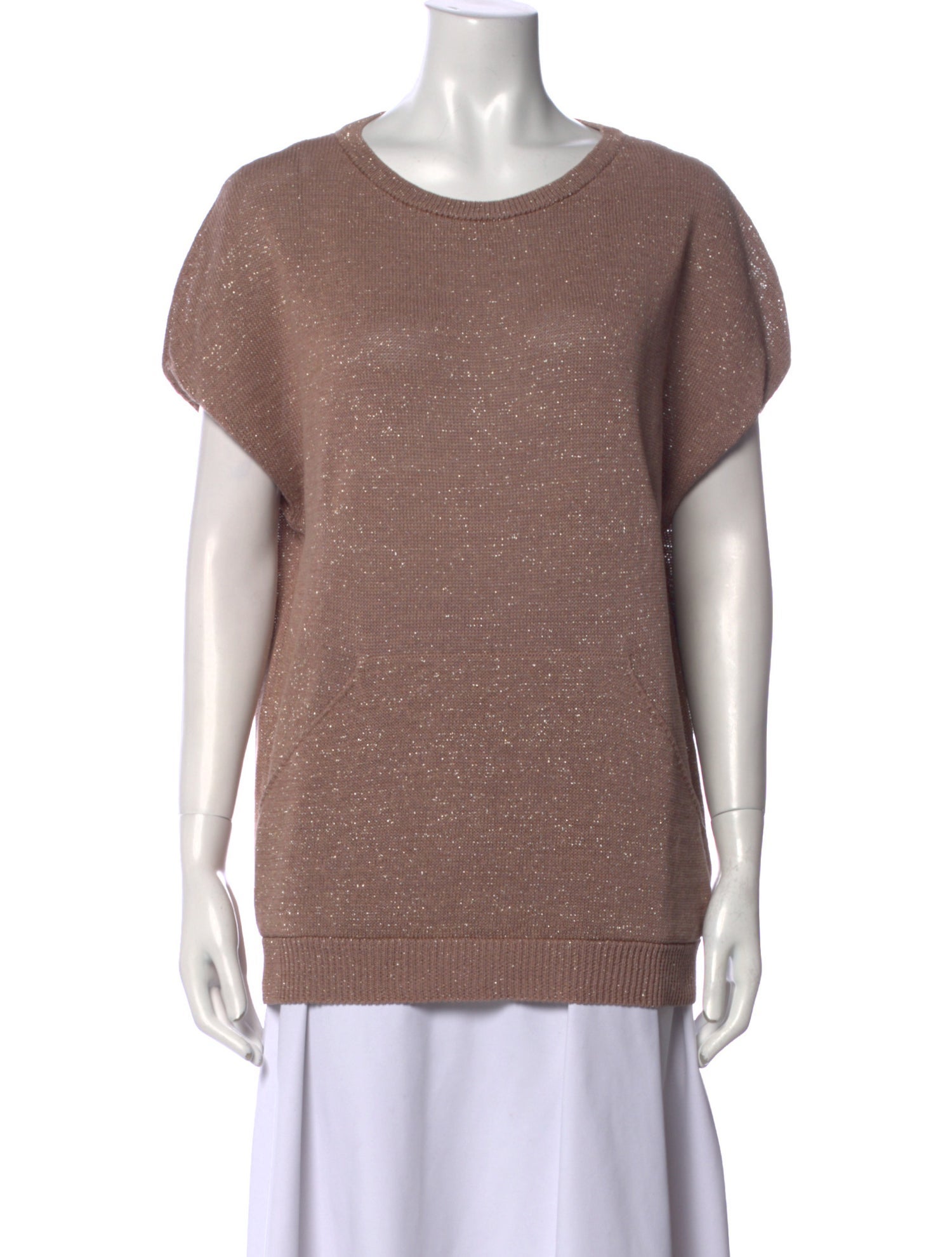 Brunello Cucinelli Scoop Neck Short Sleeve T-Shirt