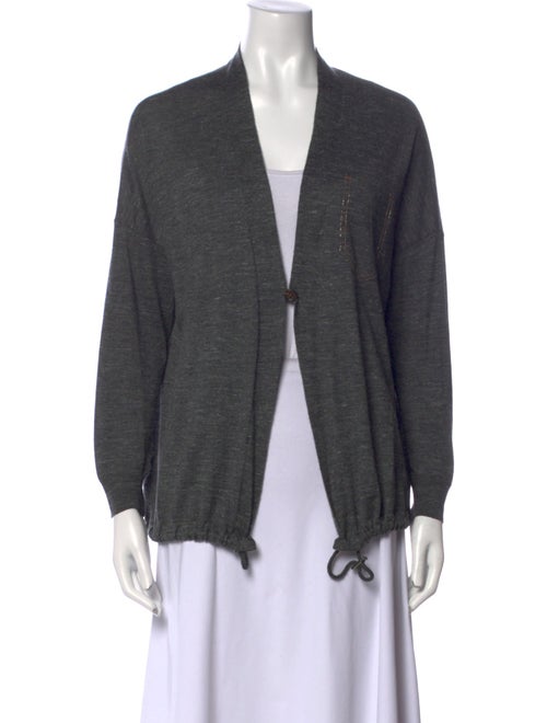 Brunello Cucinelli Open Front Sweater