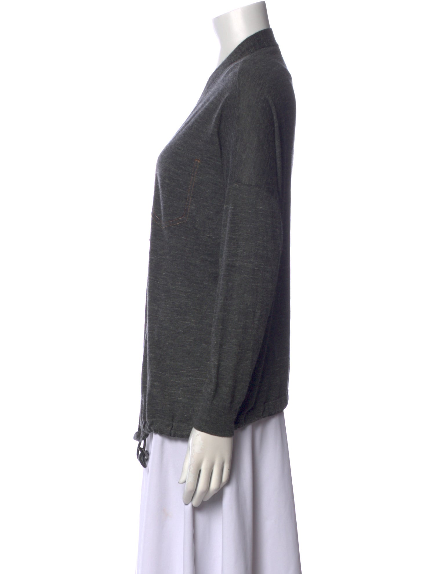 Brunello Cucinelli Open Front Sweater