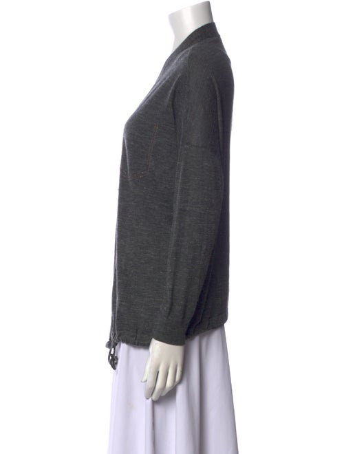Brunello Cucinelli Open Front Sweater
