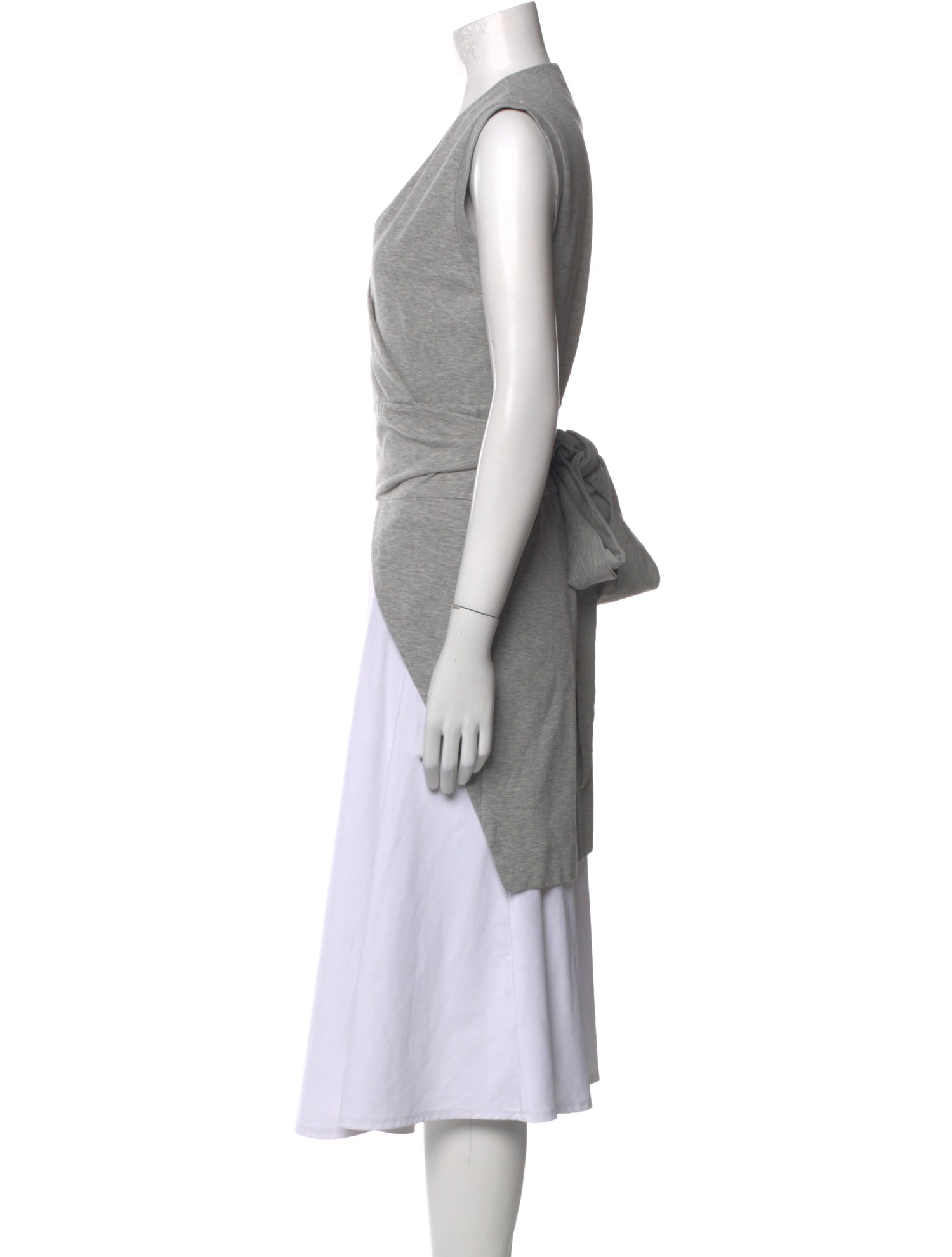 Brunello Cucinelli V-Neck Sleeveless Tunic