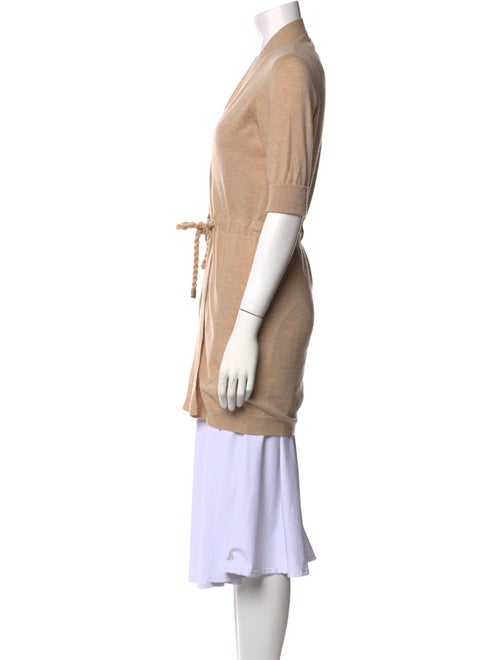 Brunello Cucinelli Cashmere Open Front Sweater