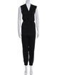 Brunello Cucinelli V-Neck Jumpsuit