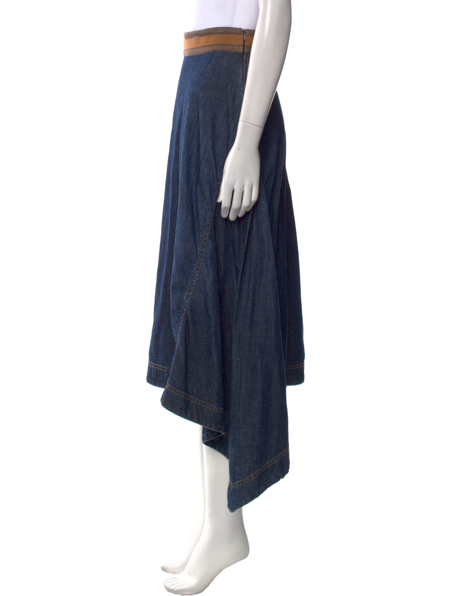 Brunello Cucinelli Midi Length Skirt