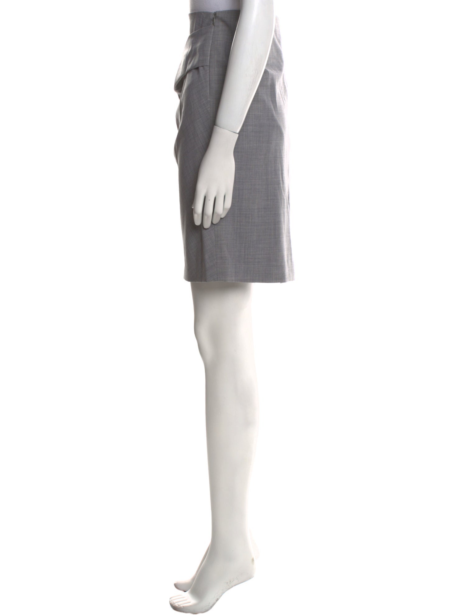 Brunello Cucinelli Virgin Wool Knee-Length Skirt