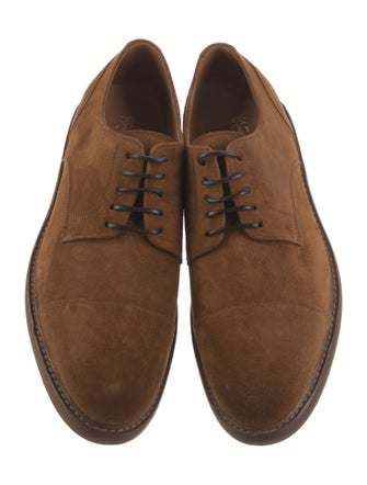 Brunello Cucinelli Suede Derby Shoes