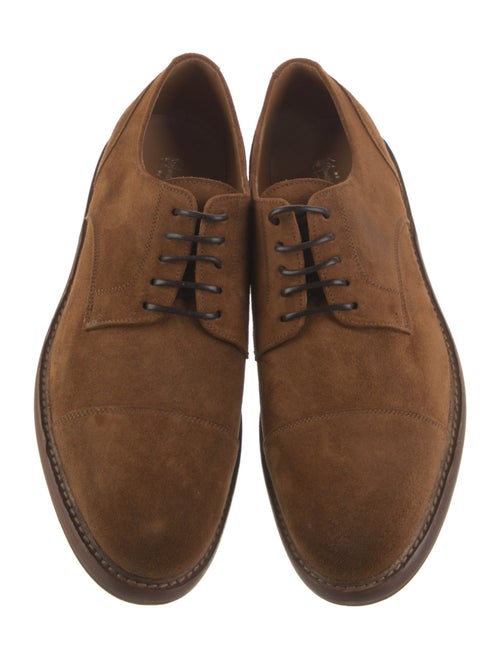 Brunello Cucinelli Suede Derby Shoes
