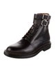 Brunello Cucinelli Leather Combat Boots