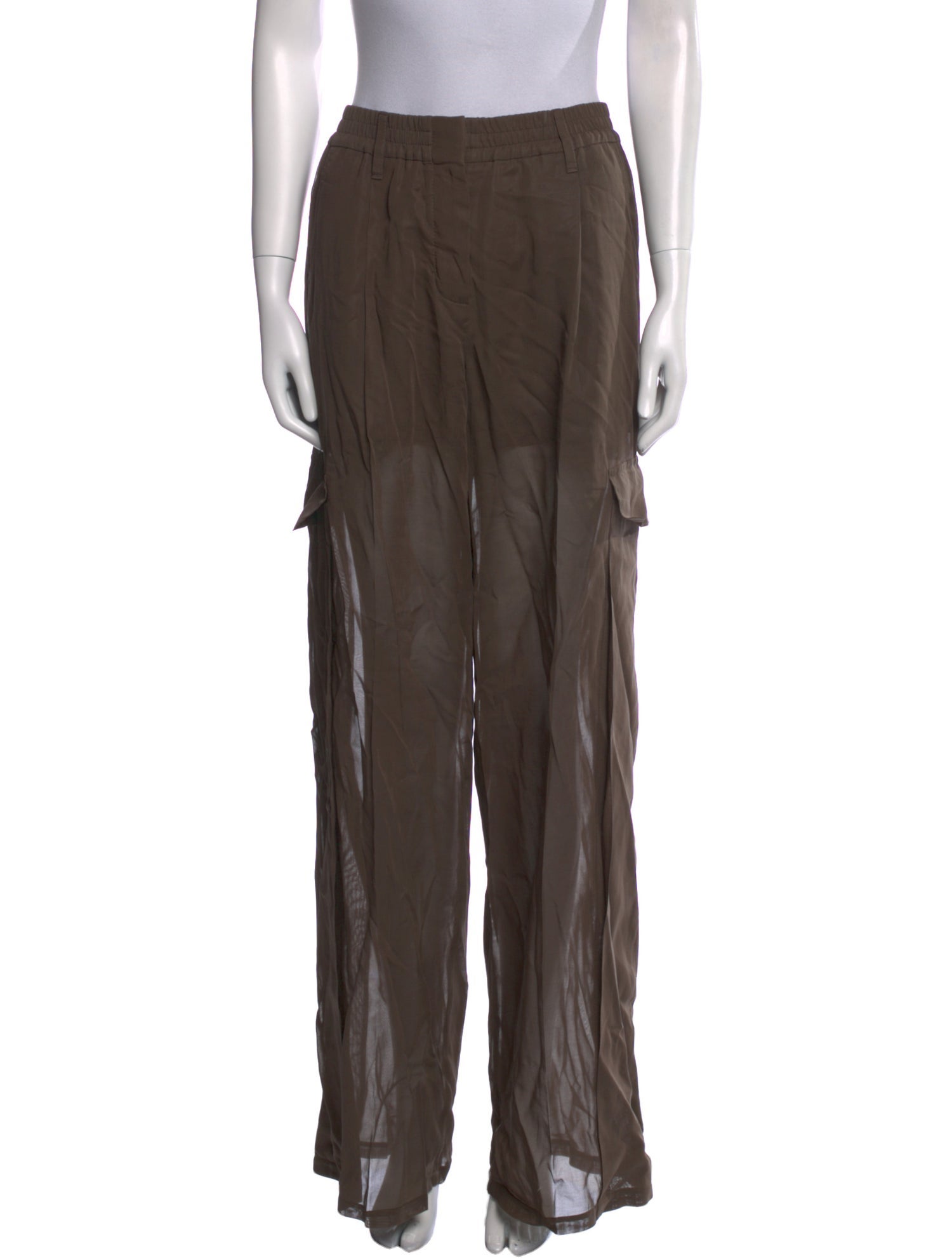 Brunello Cucinelli Wide Leg Pants