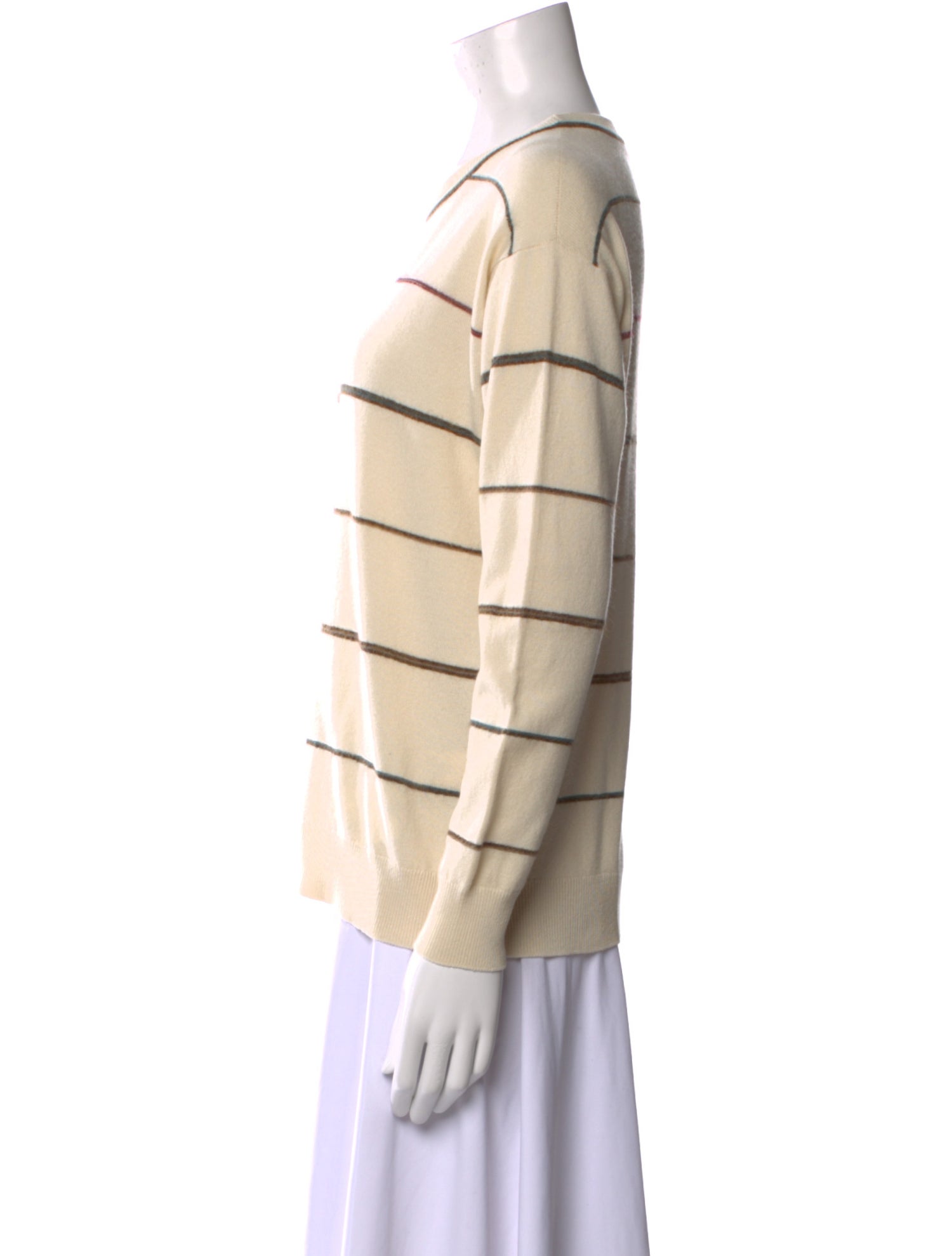 Brunello Cucinelli Cashmere Striped Sweater