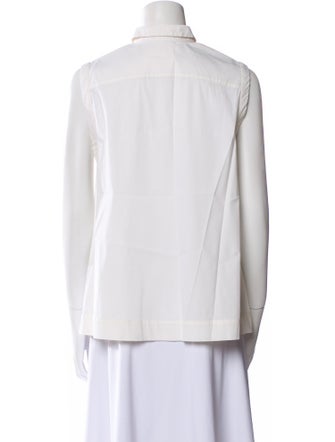 Brunello Cucinelli Sleeveless Button-Up Top