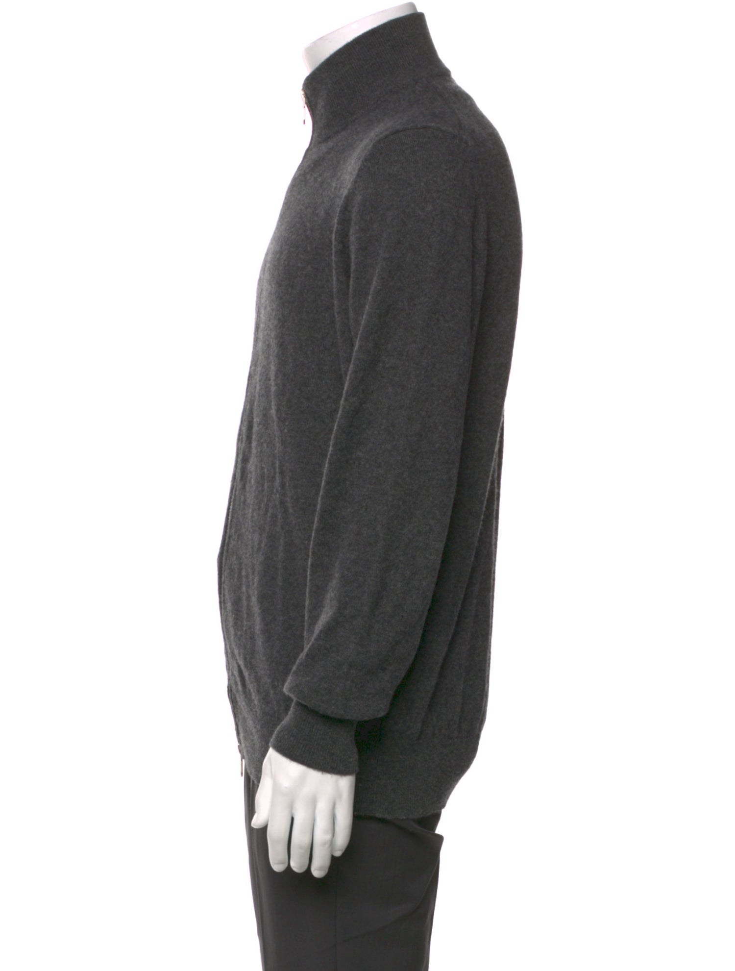 Brunello Cucinelli Cashmere Mock Neck Cardigan
