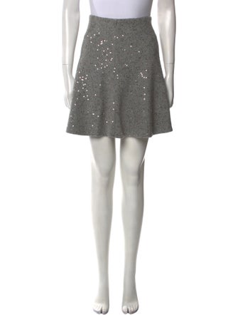 Brunello Cucinelli Cashmere Mini Skirt