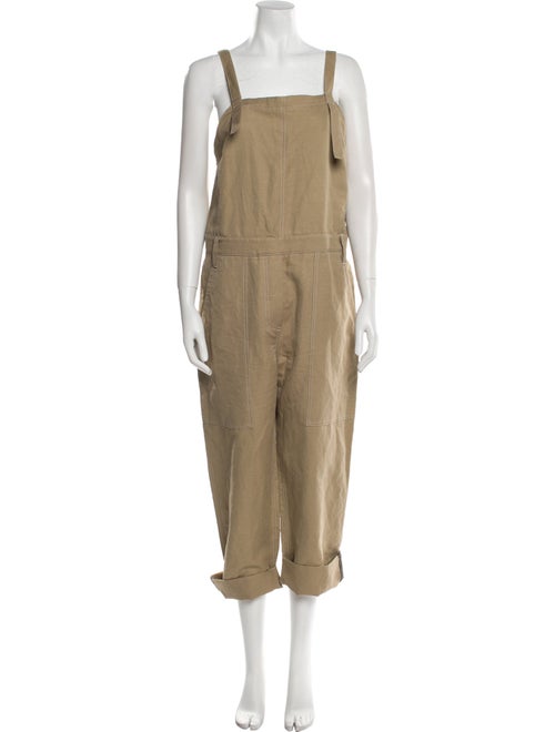 Brunello Cucinelli Square Neckline Jumpsuit