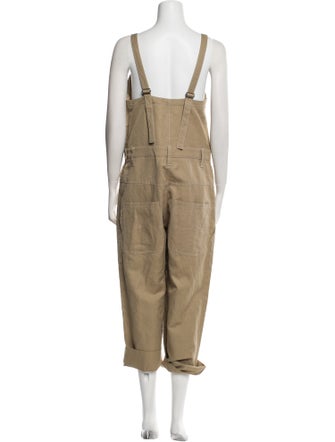 Brunello Cucinelli Square Neckline Jumpsuit
