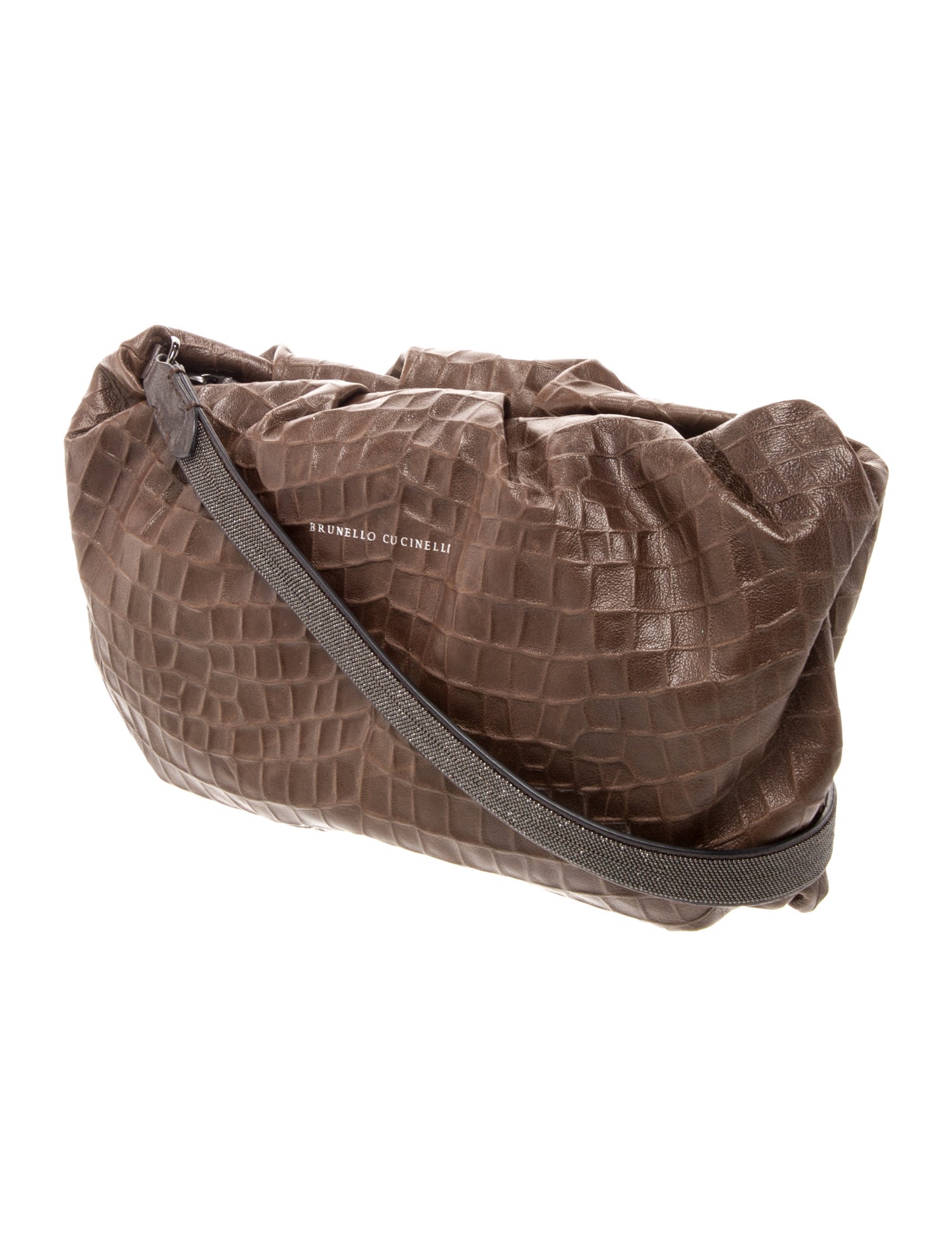 Brunello Cucinelli Leather Shoulder Bag