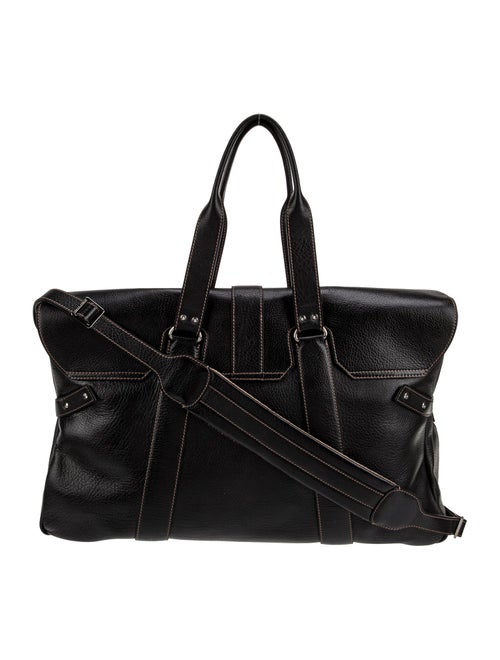 Brunello Cucinelli Leather Weekender Bag