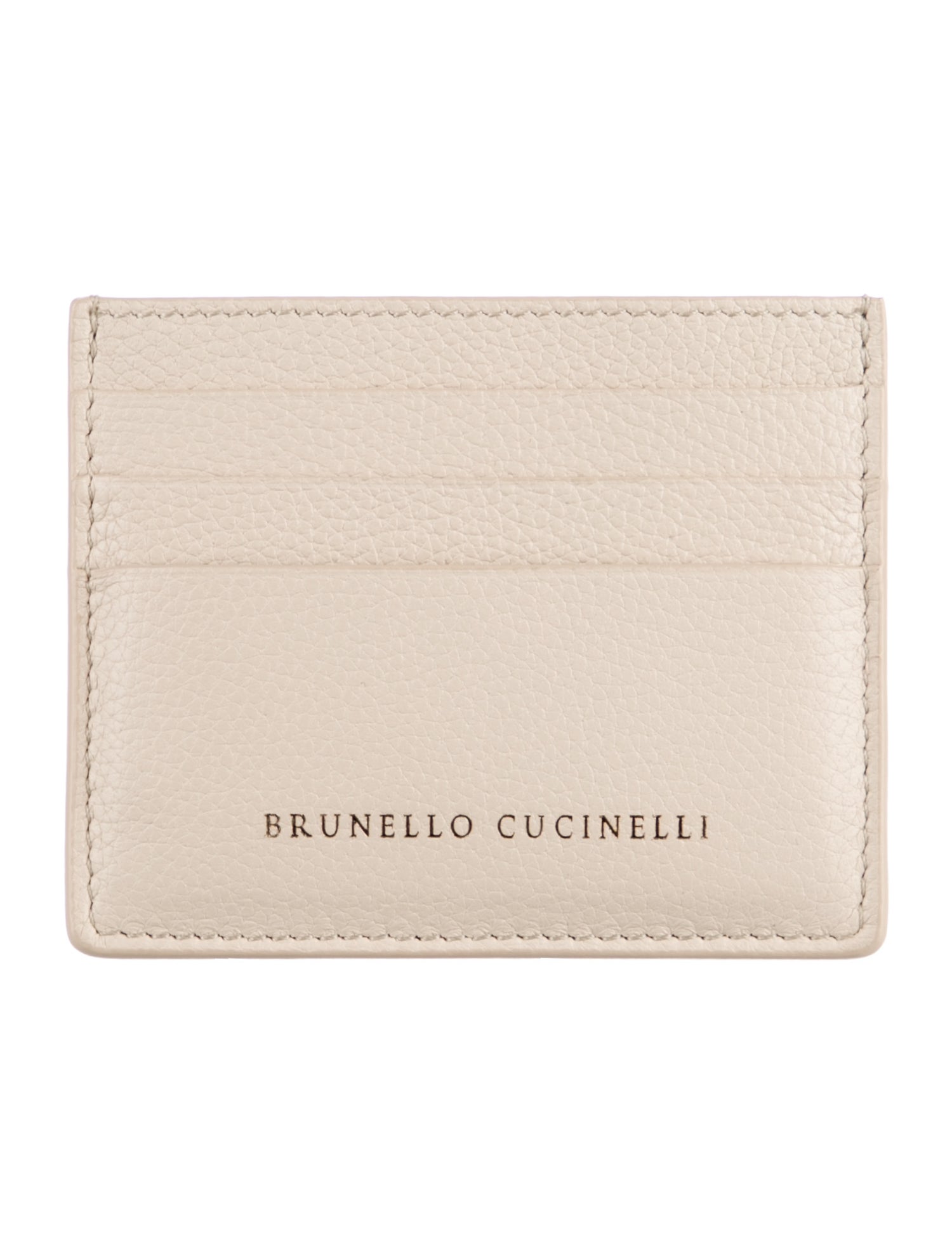 Brunello Cucinelli Leather Card Holder