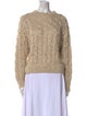 Brunello Cucinelli Silk Patterned Sweater