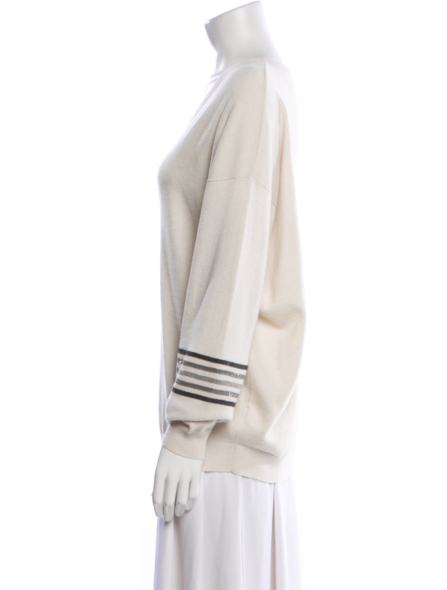 Brunello Cucinelli Cashmere V-Neck Sweater
