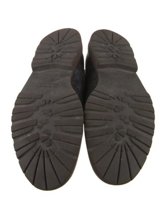 Brunello Cucinelli Leather Lace-Up Boots