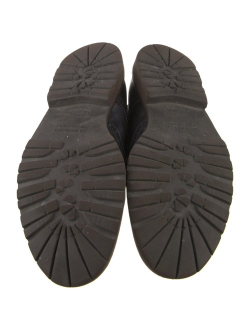 Brunello Cucinelli Leather Lace-Up Boots