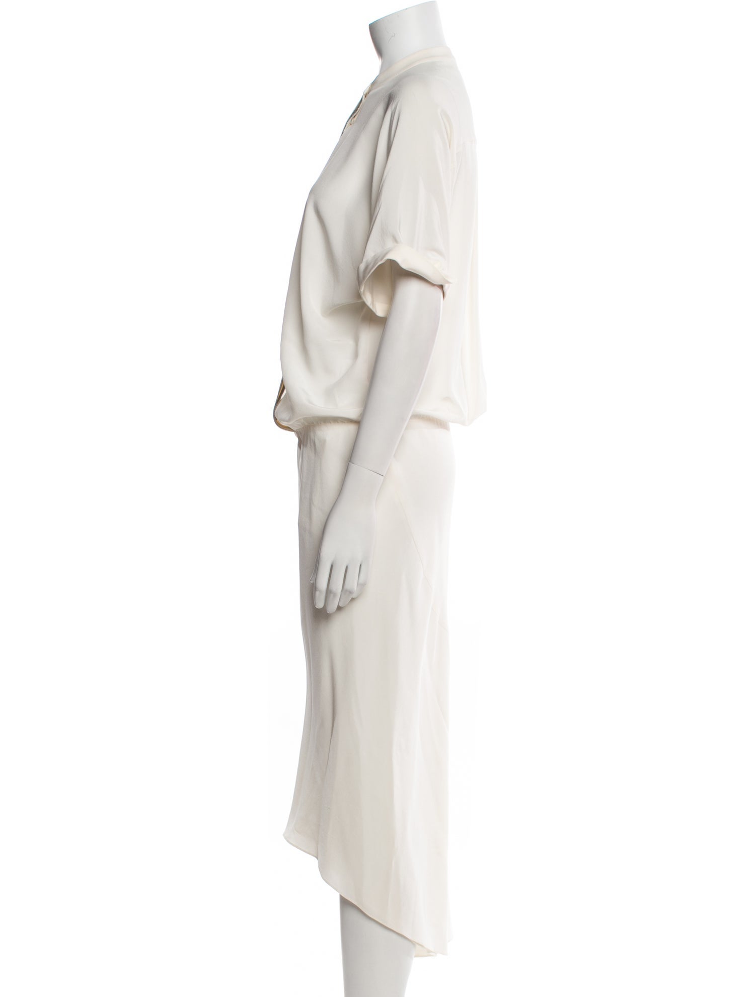 Brunello Cucinelli Silk Long Dress