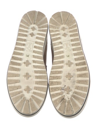 Brunello Cucinelli Monili Suede Sneakers