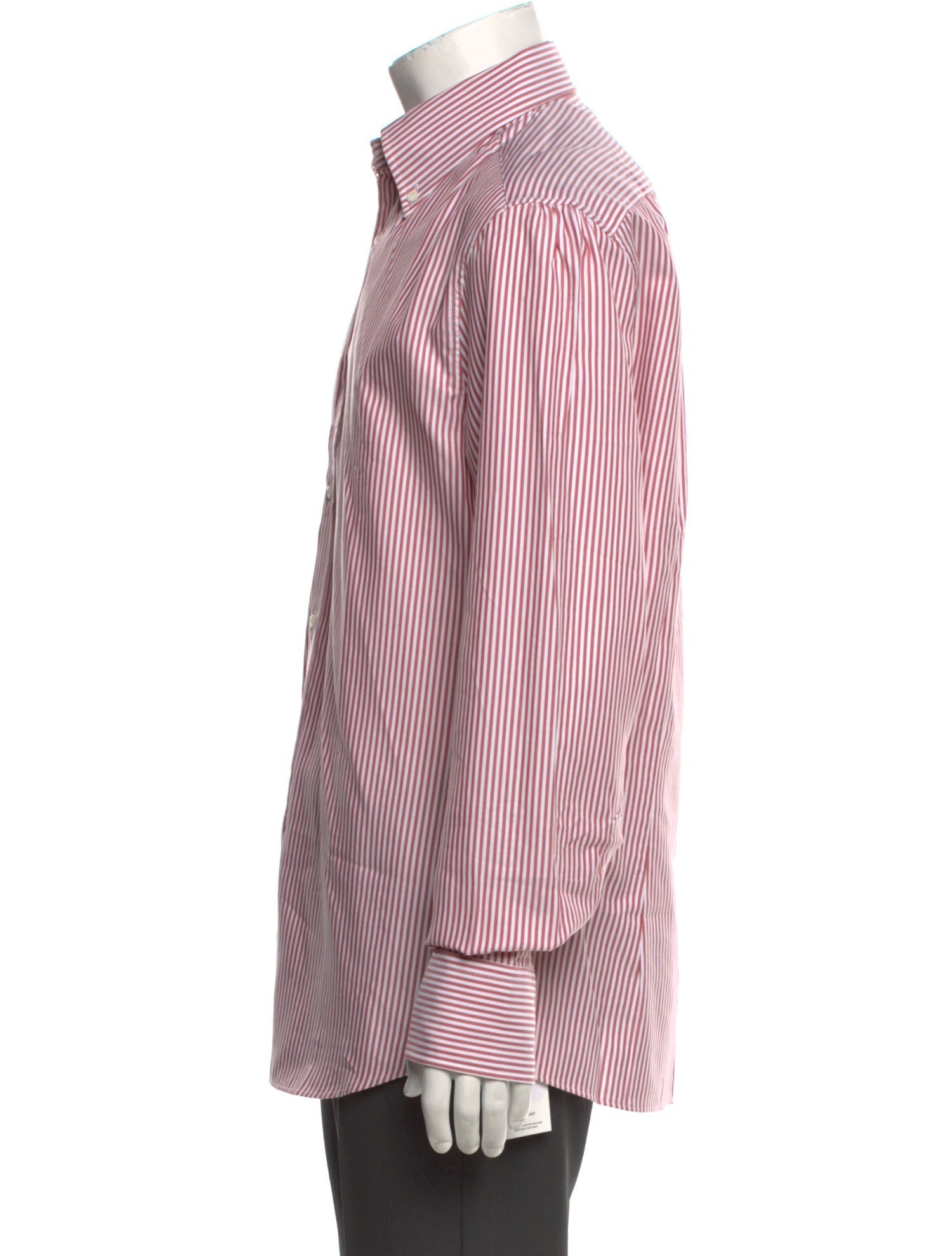 Brunello Cucinelli Striped Long Sleeve Dress Shirt w/ Tags