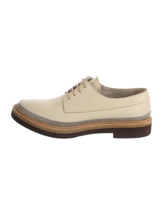 Brunello Cucinelli Leather Oxfords