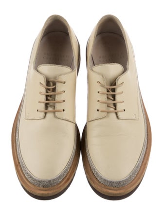 Brunello Cucinelli Leather Oxfords